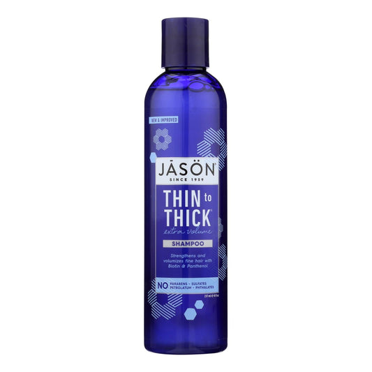 Jason Thickening Shampoo for Voluminous, Fuller Hair (8 Fl Oz)