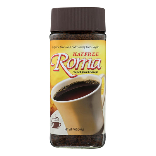 Kaffree Roma Instant Roasted Grain Beverage (Pack of 6 - 7 Oz.)