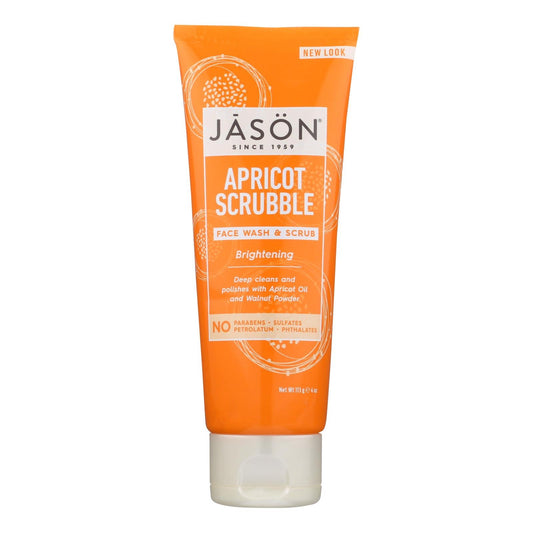 Jason Gentle Facial Wash For All Skin Types Apricot (4 Fl Oz.)