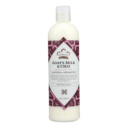 Nubian Heritage Goats Milk & Chai Nourishing Body Lotion (13 Fl Oz.)