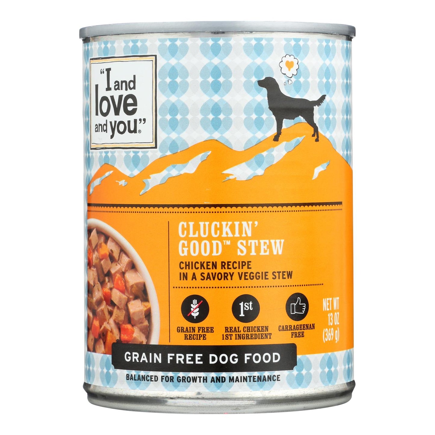 I and Love and You Cluckin' Good Stew Wet Food (13 Oz., Pack of 12)