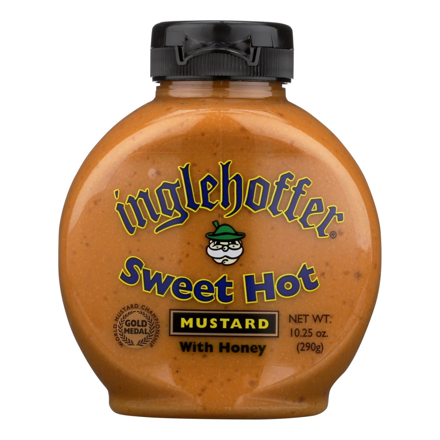Inglehoffer Sweet & Hot Mustard, 10.25 Oz (Pack of 6)