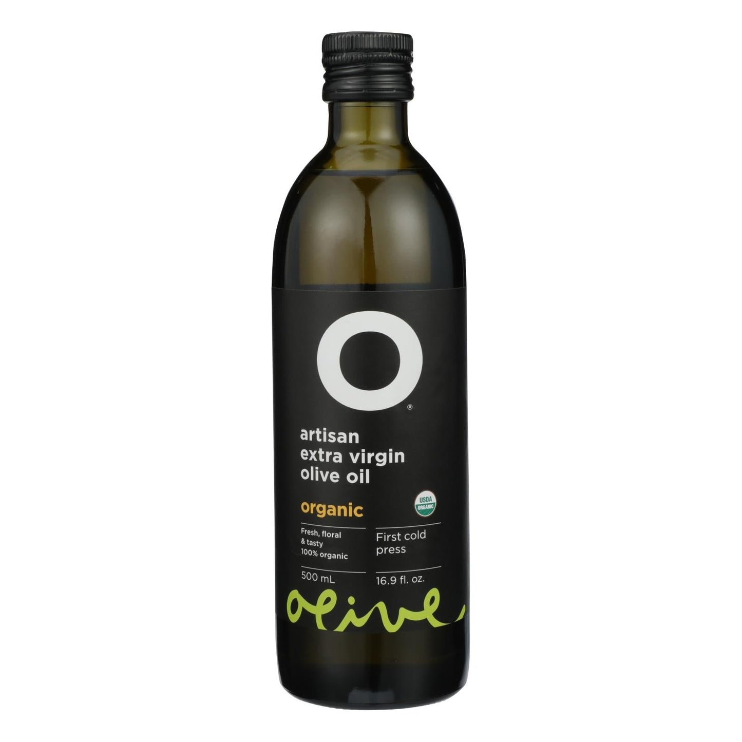 O-Live Oil: Pack of 6 - 16.9 Fl Oz Organic Extra Virgin Olive Oil