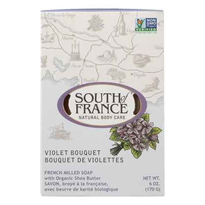 South Of France Violet Bouquet Bar Soap, 6 Oz.