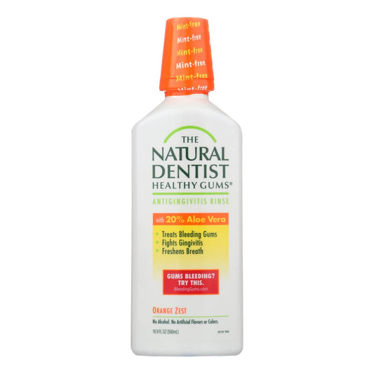Natural Dentist Healthy Gums Orange Zest Anti-gingivitis Rinse 16 fl. oz.