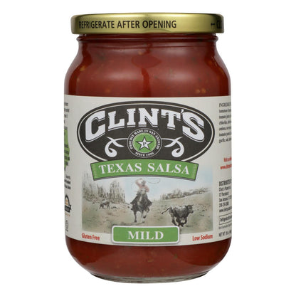 Clint's Mild Mexican Salsa, Pack of 6 - 16 Oz. Bottles