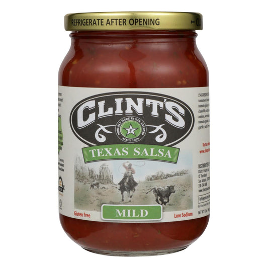 Clint's Mild Mexican Salsa, Pack of 6 - 16 Oz. Bottles