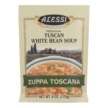 Alessi Tuscan White Bean Soup, 6 oz (Case of 6)