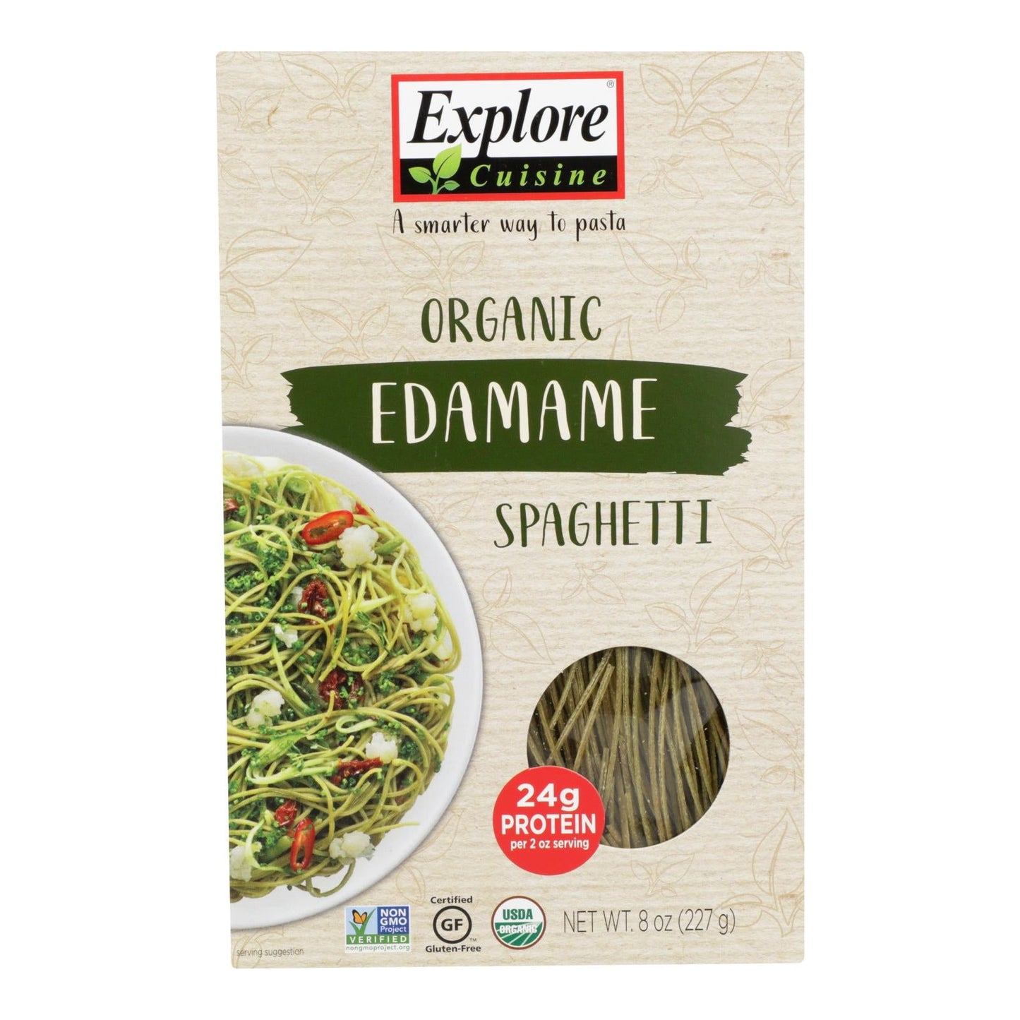 Explore Cuisine Organic Edamame Spaghetti 6-Pack 8-Oz Packages