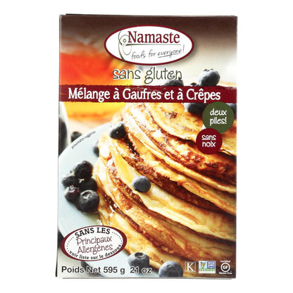 Namaste Foods Gluten-Free Waffle & Pancake Mix (6-Pack, 21 Oz per Pack)