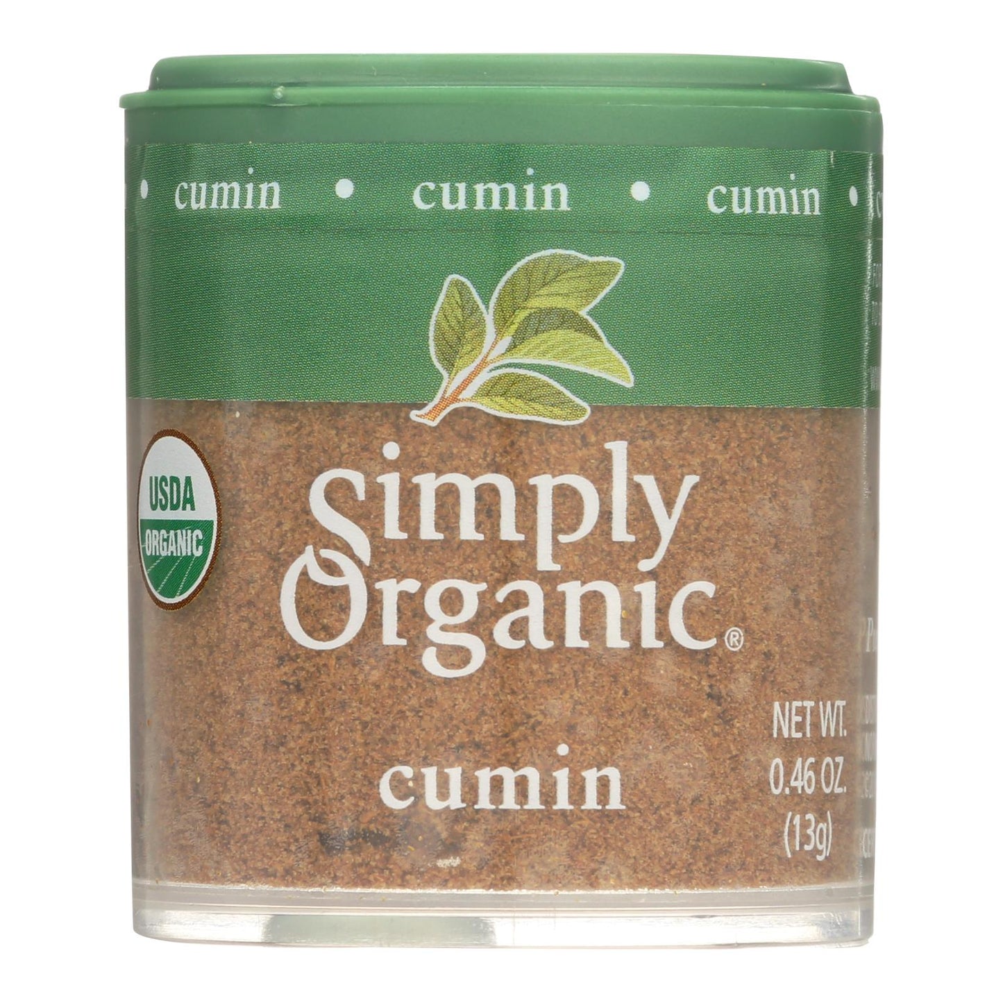 Simply Organic Ground Cumin Seed, .46 Oz, Case of 6