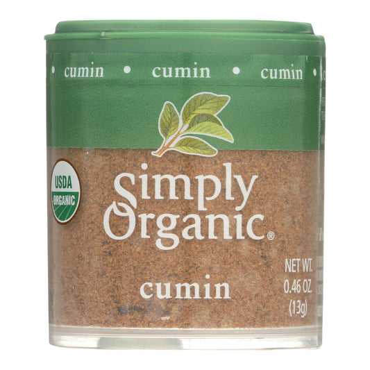 Simply Organic Ground Cumin Seed, .46 Oz, Case of 6