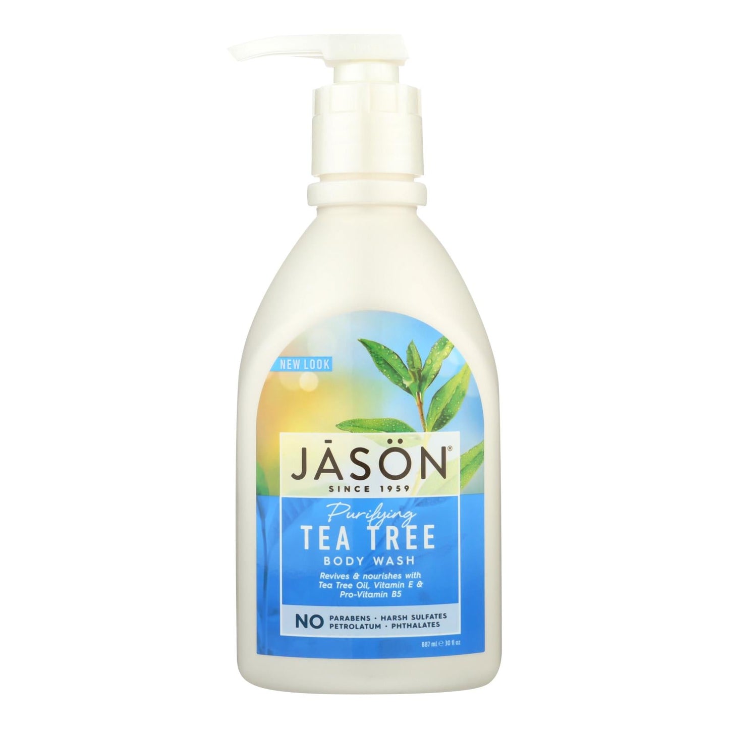 Jason Pure Natural Purifying Tea Tree Body Wash - 30 Fl Oz