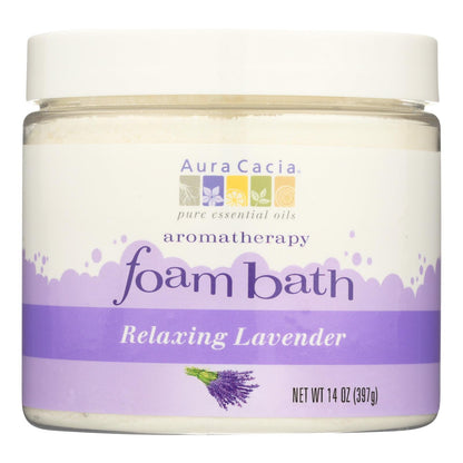 Aura Cacia Relaxing Lavender Foam Bath (Pack of 14 Oz.)