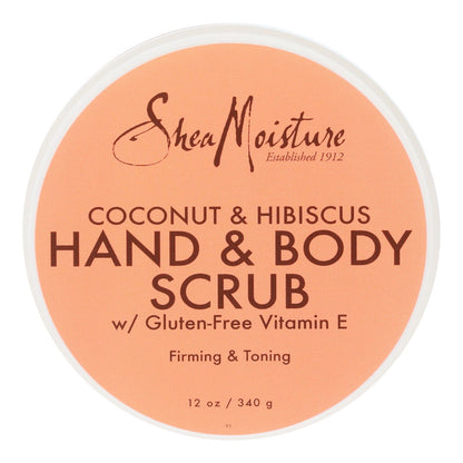 Shea Moisture Coconut Hibiscus Exfoliating Body Scrub - 12 Oz.