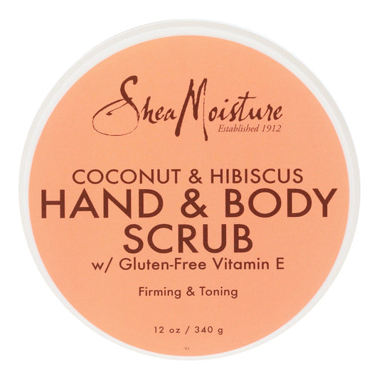 Shea Moisture Coconut Hibiscus Exfoliating Body Scrub - 12 Oz.