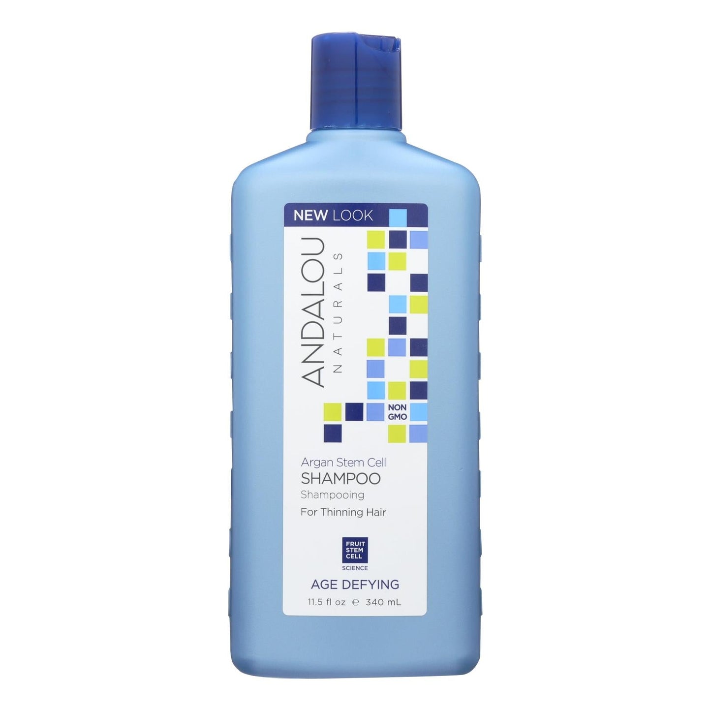 Andalou Naturals Age-Defying Argan Stem Cell Shampoo 11.5 Fl Oz