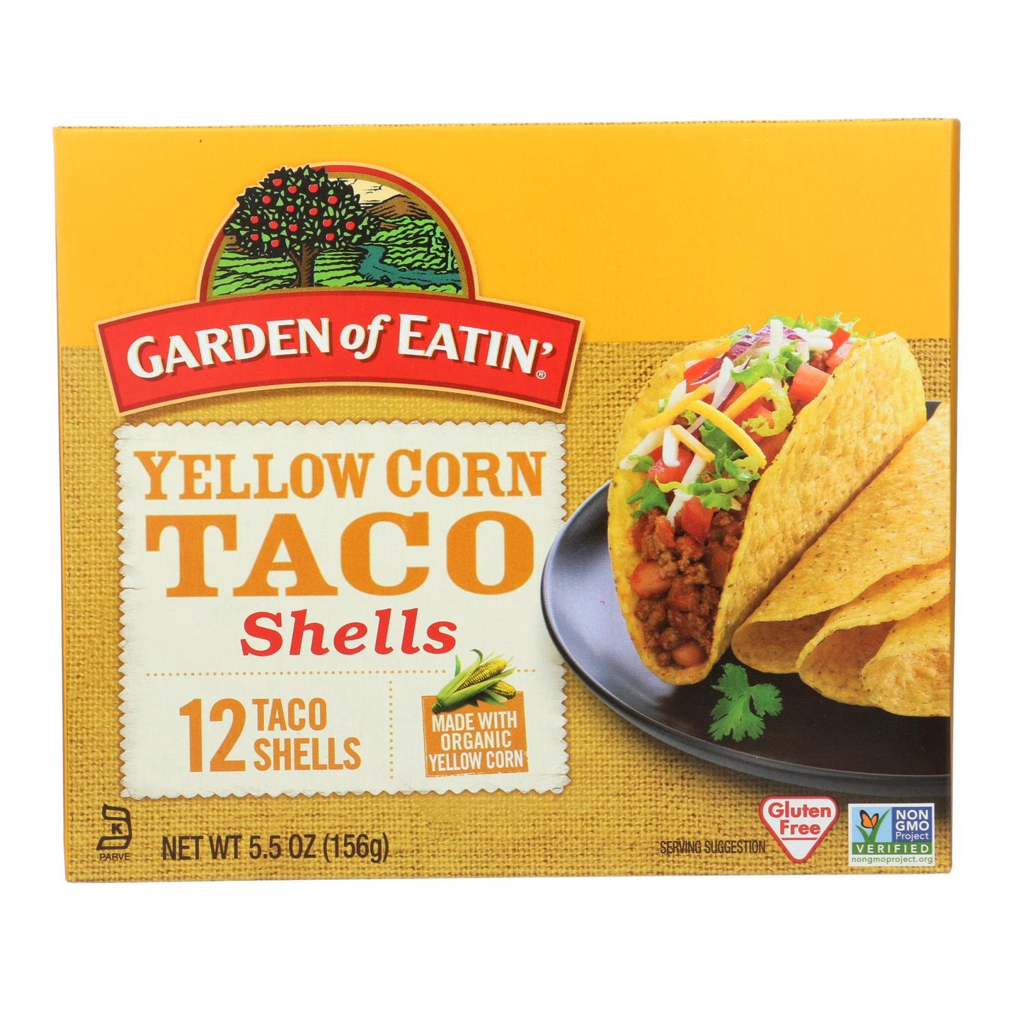 Garden of Eatin' Crispy Yellow Corn Taco Shells (12-Pack, 5.5 Oz. Each)