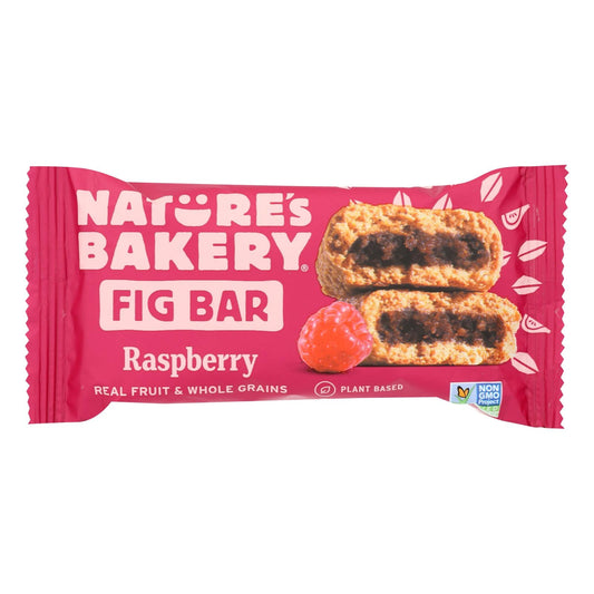 Nature's Bakery Stone Ground Whole Wheat Raspberry Fig Bar - 2 Oz - Case Of 12