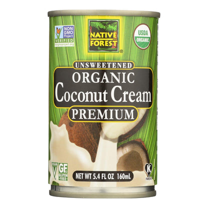 Native Forest Organic Premium Coconut Cream - Case of 12 - 5.4 Fl Oz