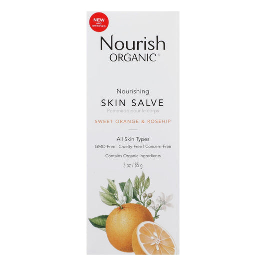 Nourish Organic Skin Solve - Sweet Orange and Rosehip, Organic, 3oz