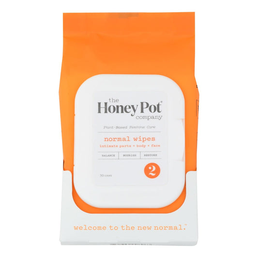 Honey Pot Normal Wipes, 30 Count