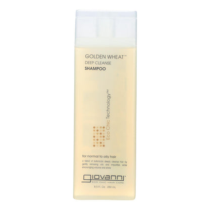 Giovanni Golden Wheat Extract Deep Cleanse Shampoo - 8.5 Fl Oz