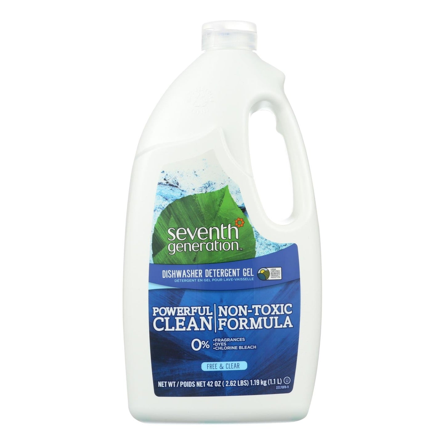 Seventh Generation Auto Dishwasher Gel, Free & Clear (6 ct., 42 Fl. Oz. each)