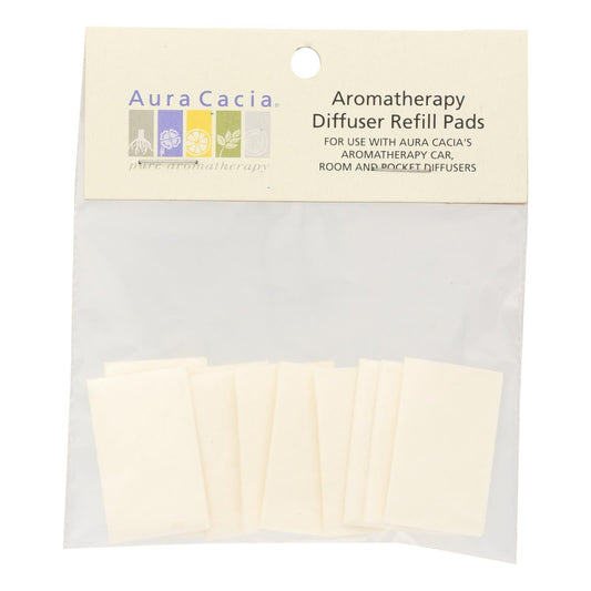 Aura Cacia Car/Room Diffuser Refills, Pack of 6, 10 Pack
