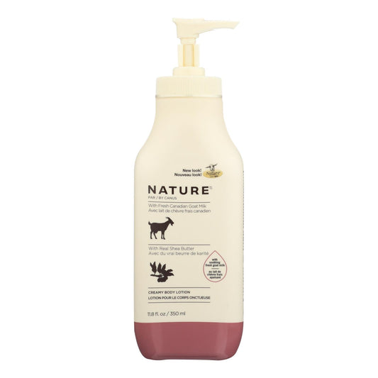 Nature By Canus Goats Milk Lotion with Shea Butter - 11.8 Oz
