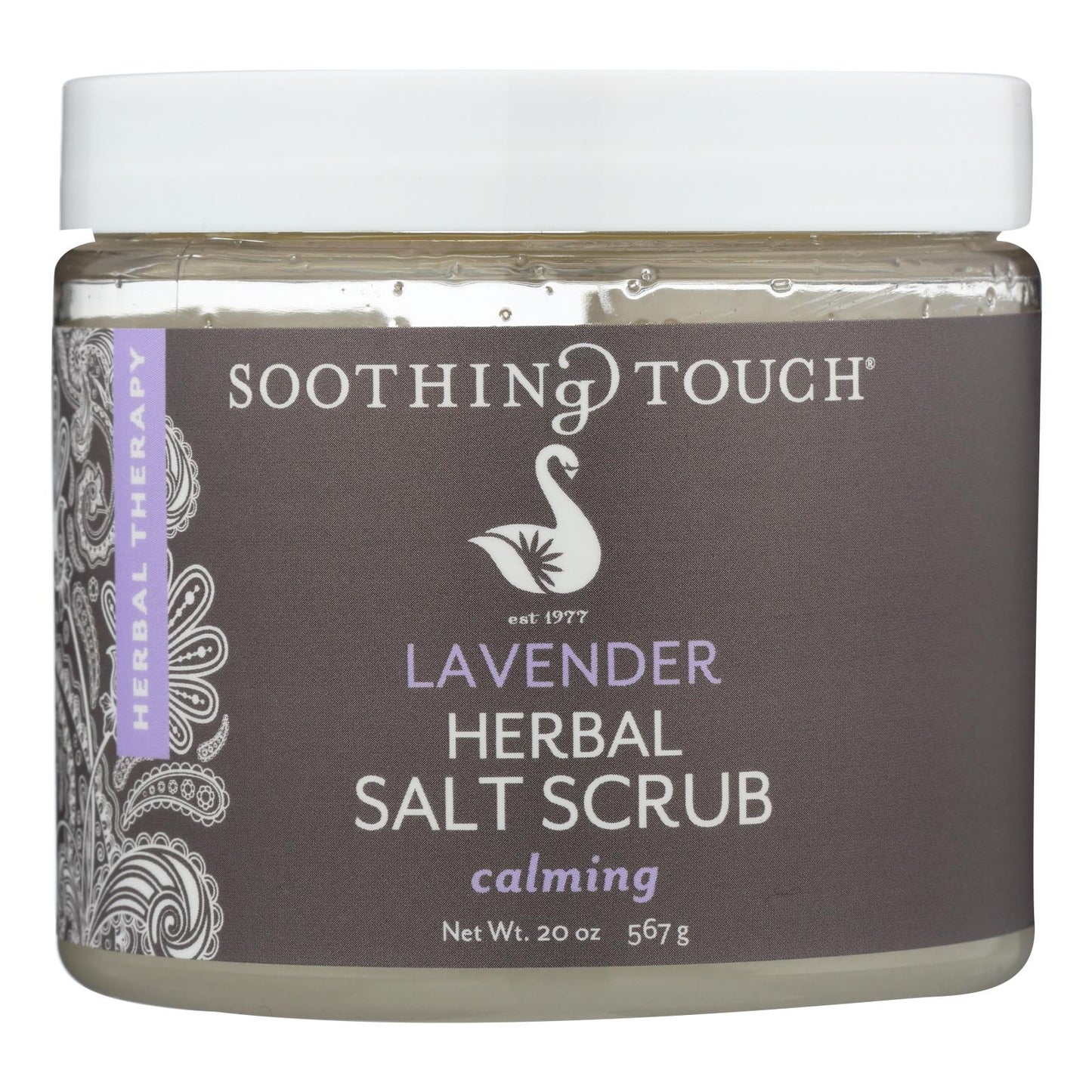 Soothing Touch Lavender Salt Scrub, 20 Oz.