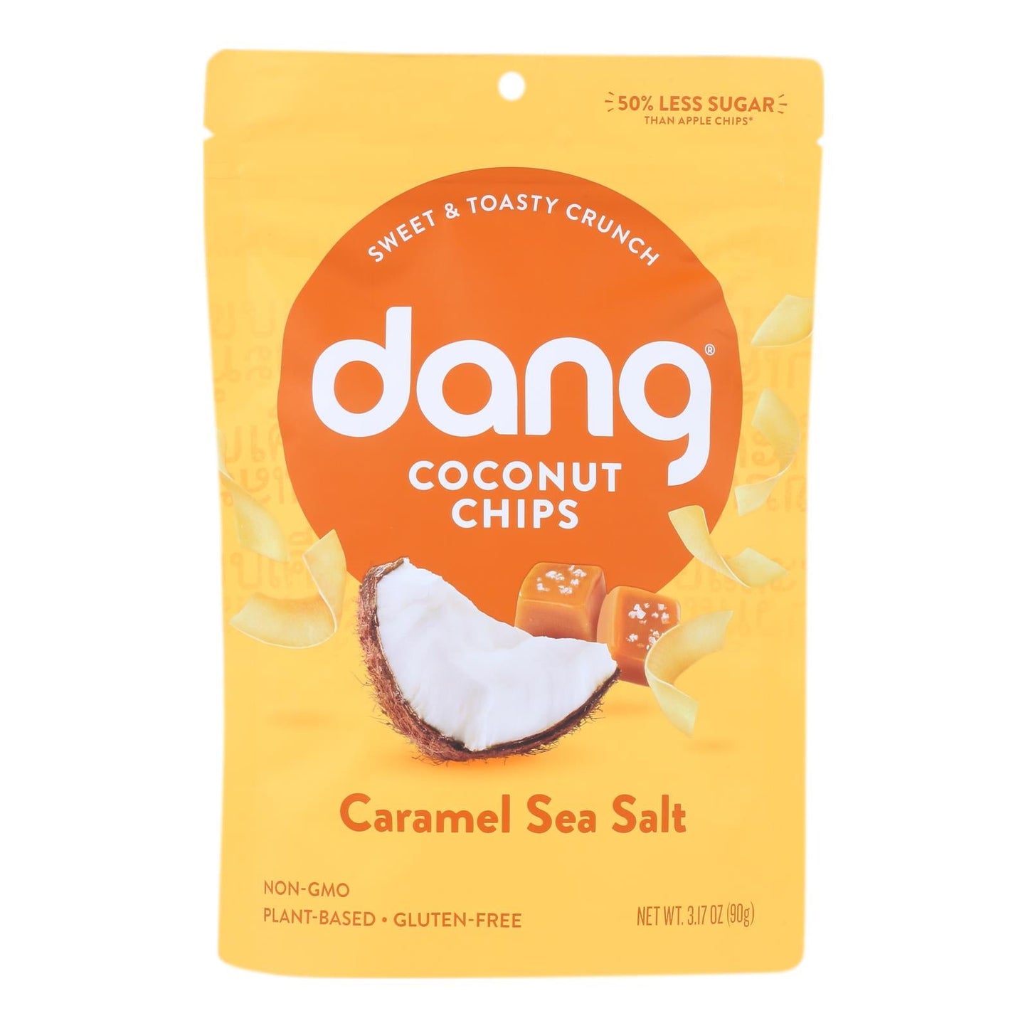 Dang Toasted Coconut Chips Sea Salt Caramel Goodness