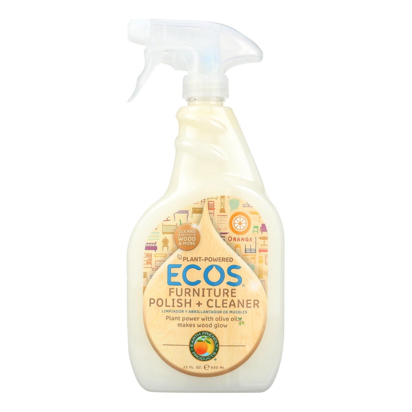 Earth-Friendly Furniture Polish Spray (6 - 22 Fl Oz.)