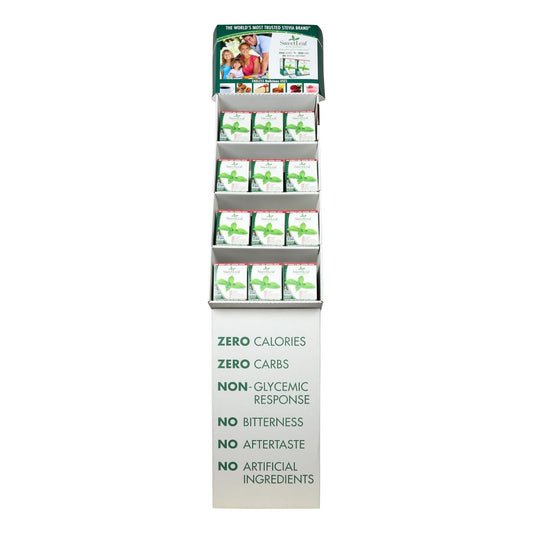 Sweet Leaf Zero-Calorie Stevia Plus Packets (Pack of 48 - 35 Ct.)