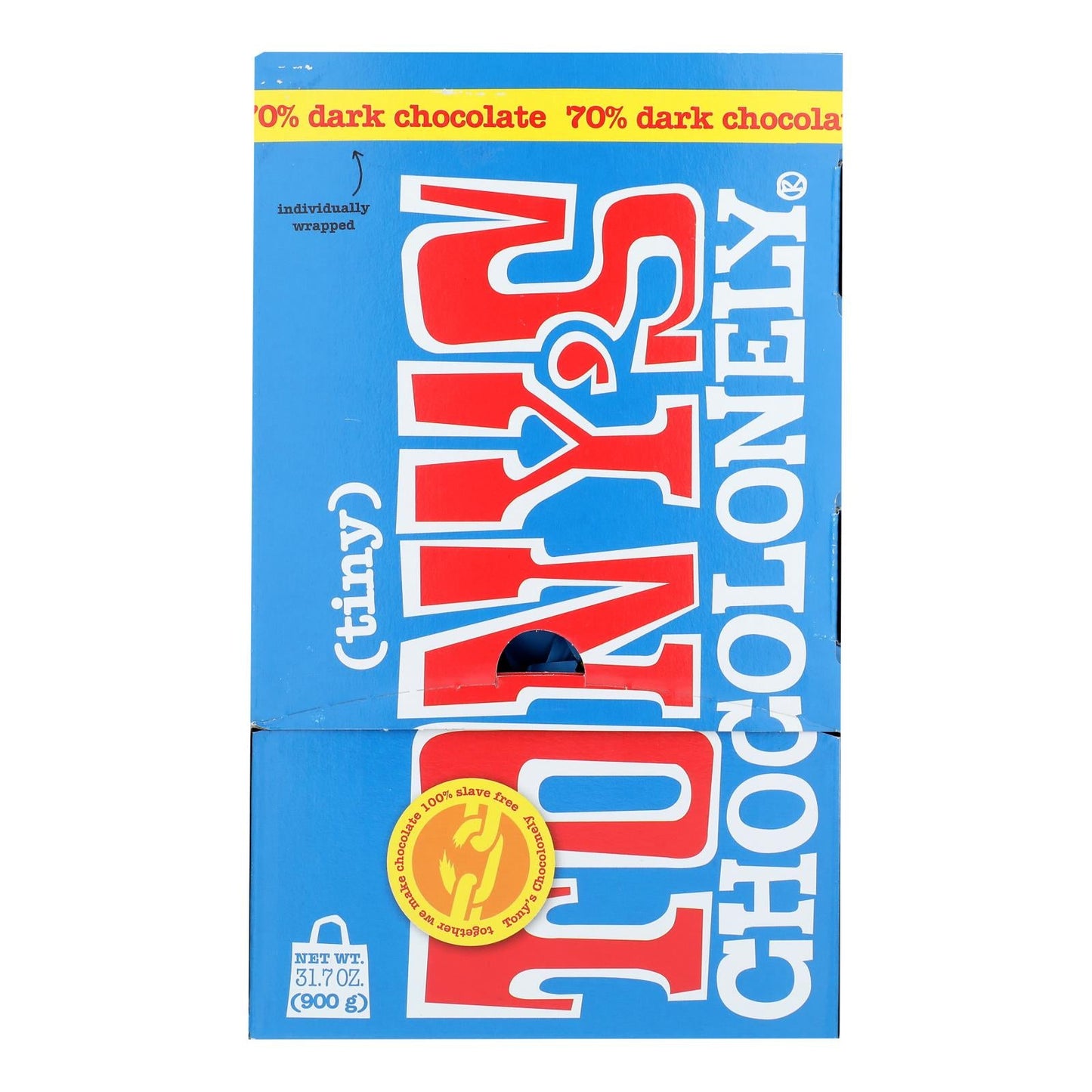 Tony's Chocolonely Dark Chocolate Bites - 100 Bites - 1.31 Oz
