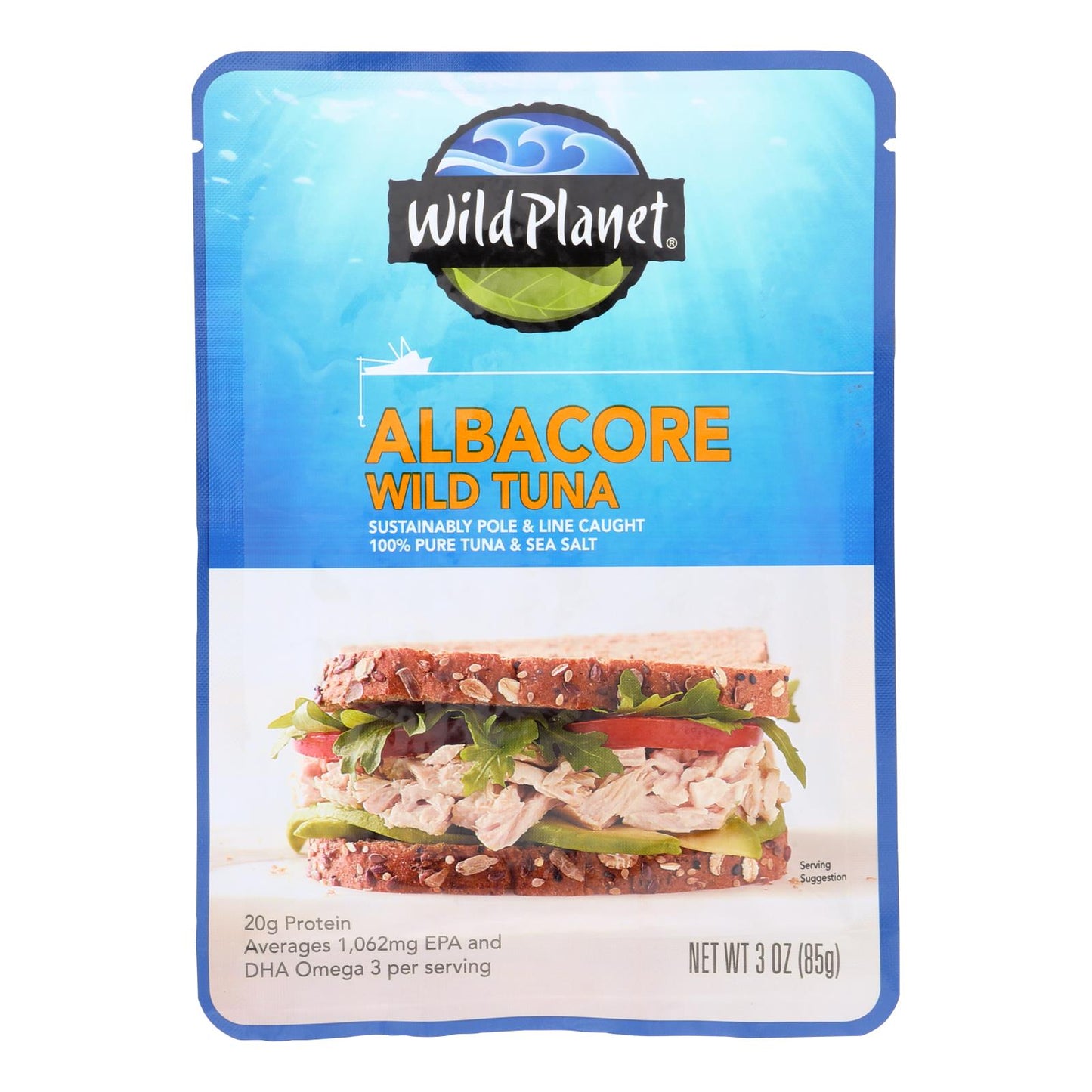 Wild Planet 3 Oz Wild Albacore Tuna (Pack of 24)