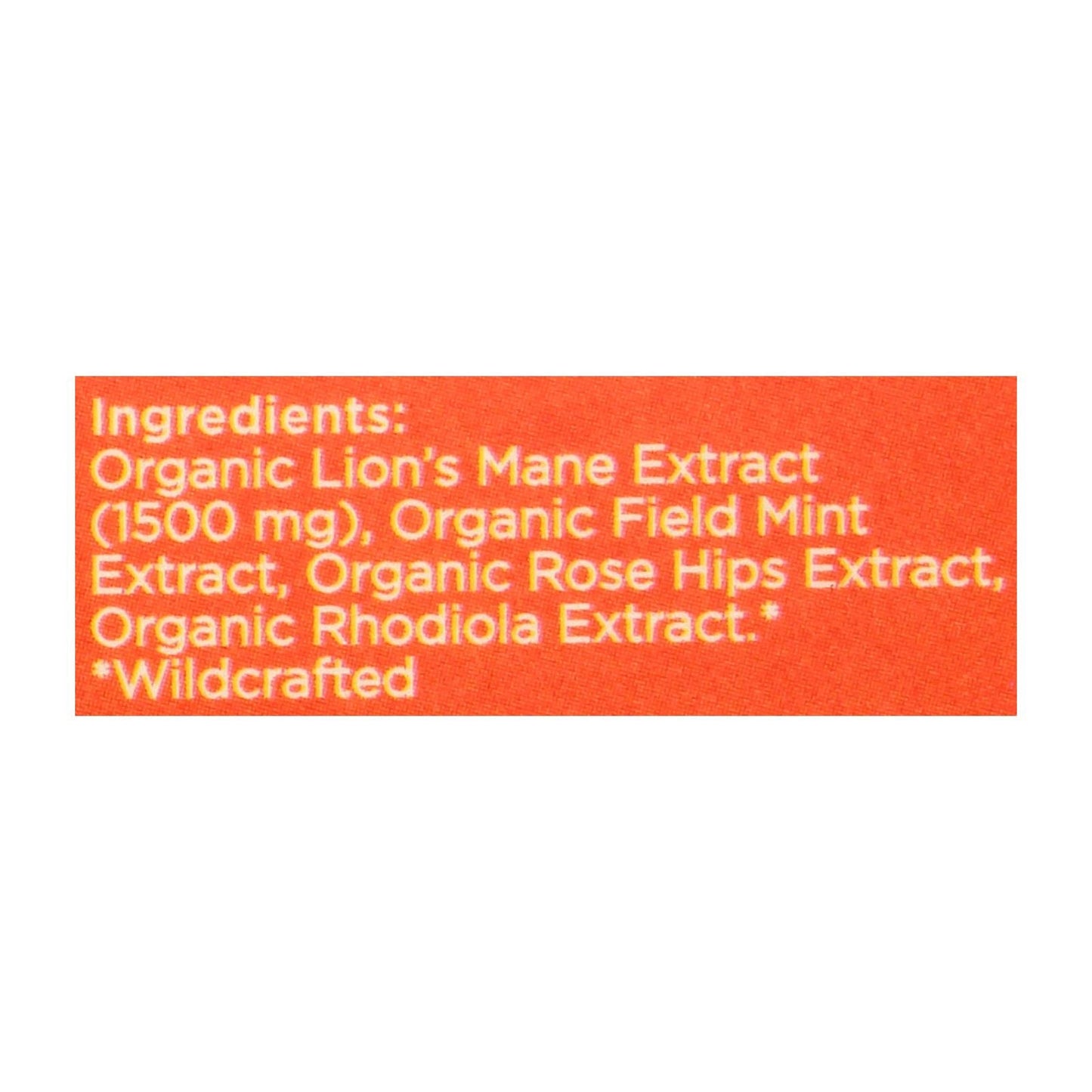 Four Sigmatic Organic Lion's Mane Mushroom Elixir Powder, Pack of 20