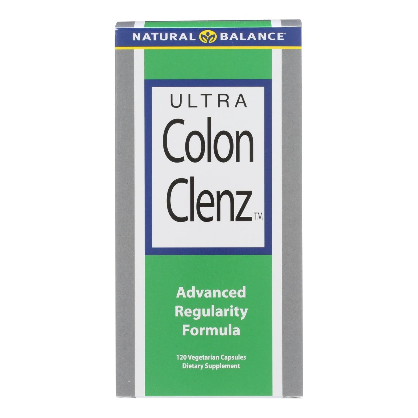 Natural Balance Ultra Colon Clenz Digestive Support, 120 Vegetarian Capsules