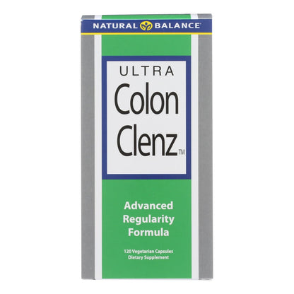 Natural Balance Ultra Colon Clenz Digestive Support, 120 Vegetarian Capsules