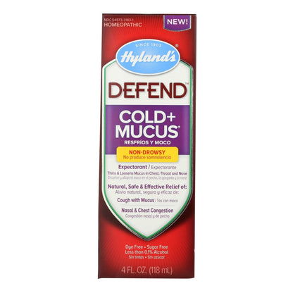 Hyland's Homeopathic Cold & Mucus Relief Spray, 4 Fl Oz