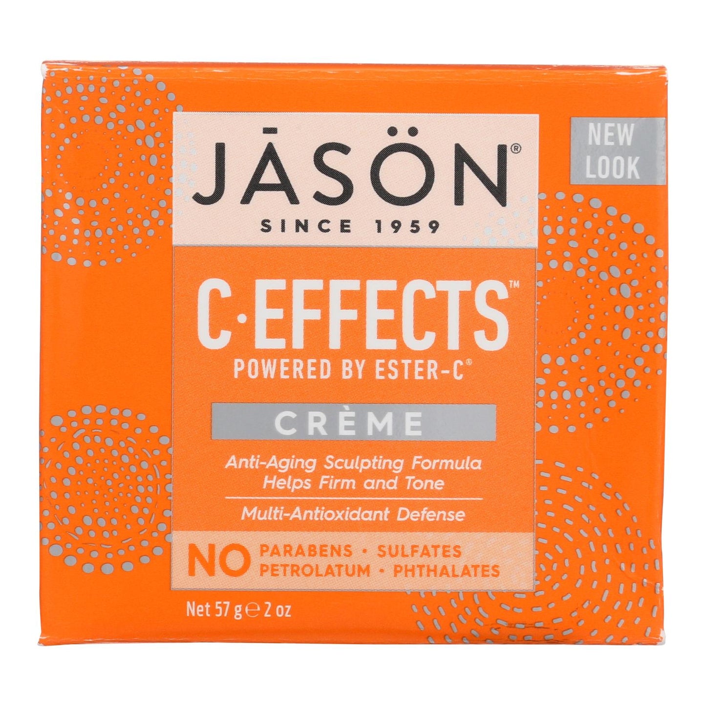 Jason Pure Natural Creme C Effects Featuring Ester-C - 2 Oz
