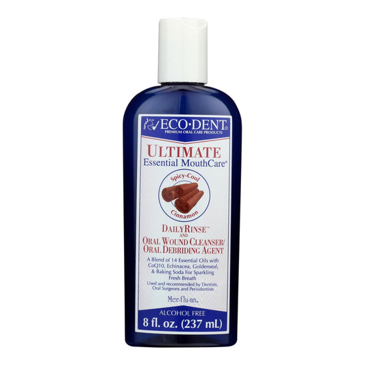 Eco-Dent Dailyrinse Mouth Rinse - Cinnamon Blast - 8 Fl. Oz.