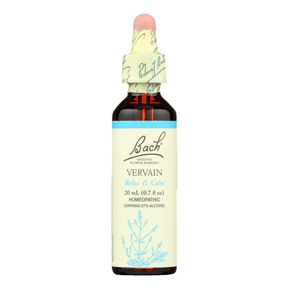 Bach Flower Remedies Vervain Essence - 0.7 Fl Oz