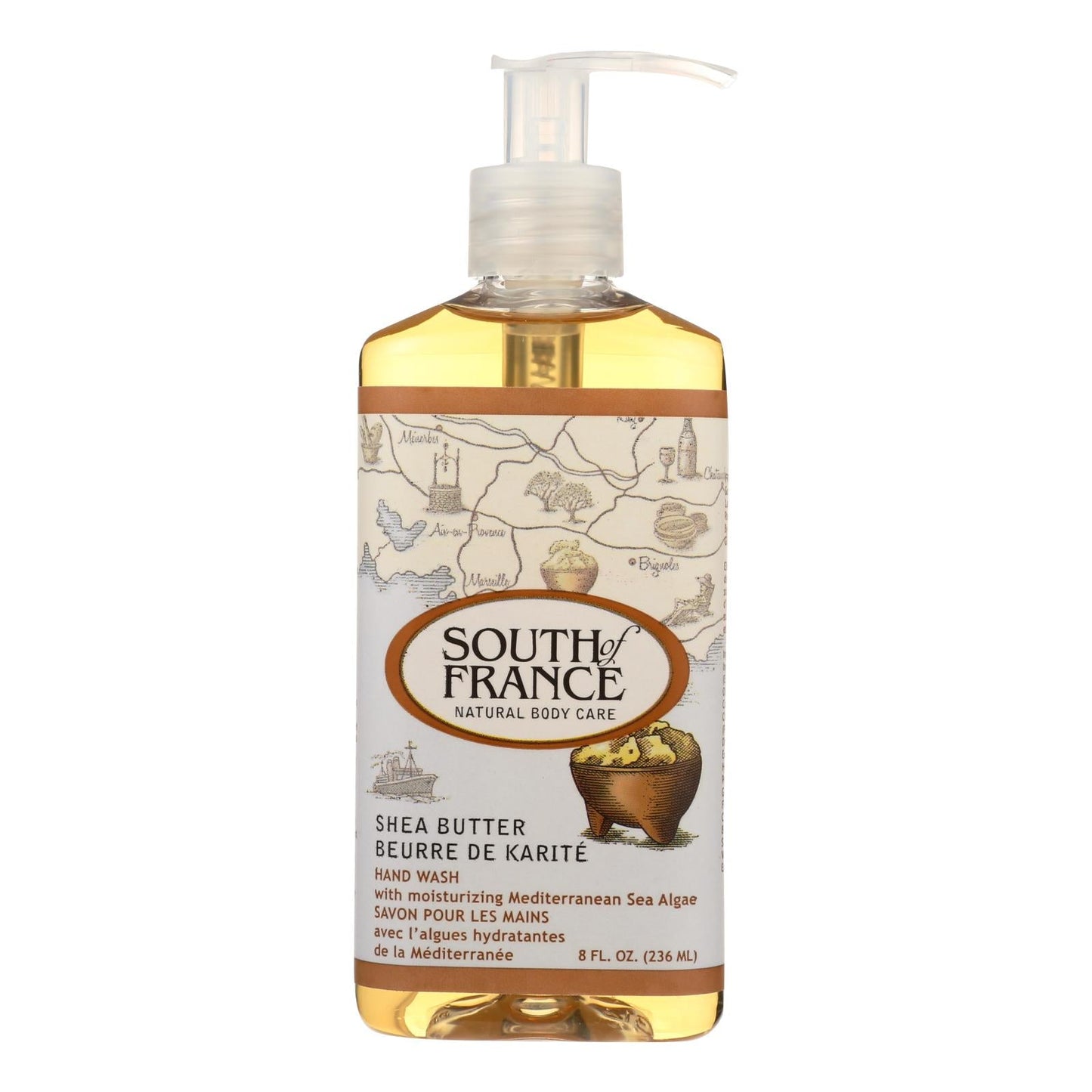 South of France Shea Butter Hand Wash - 8 Oz.