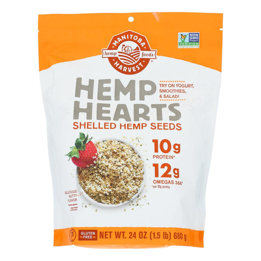 Manitoba Harvest Raw Hemp Heart, 24 oz