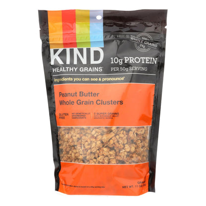 KIND Healthy Grains Peanut Butter Clusters, Gluten Free, 11 oz. (Pack of 6)