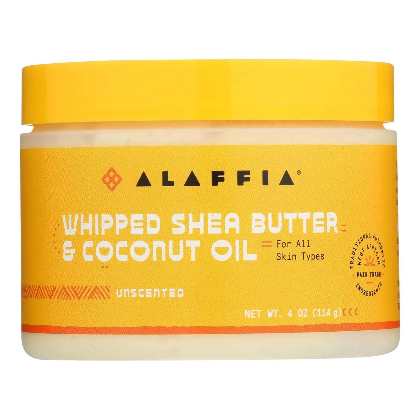 Alaffia Naturally Moisturizing Raw Shea Butter - Unscented (4 Oz.)