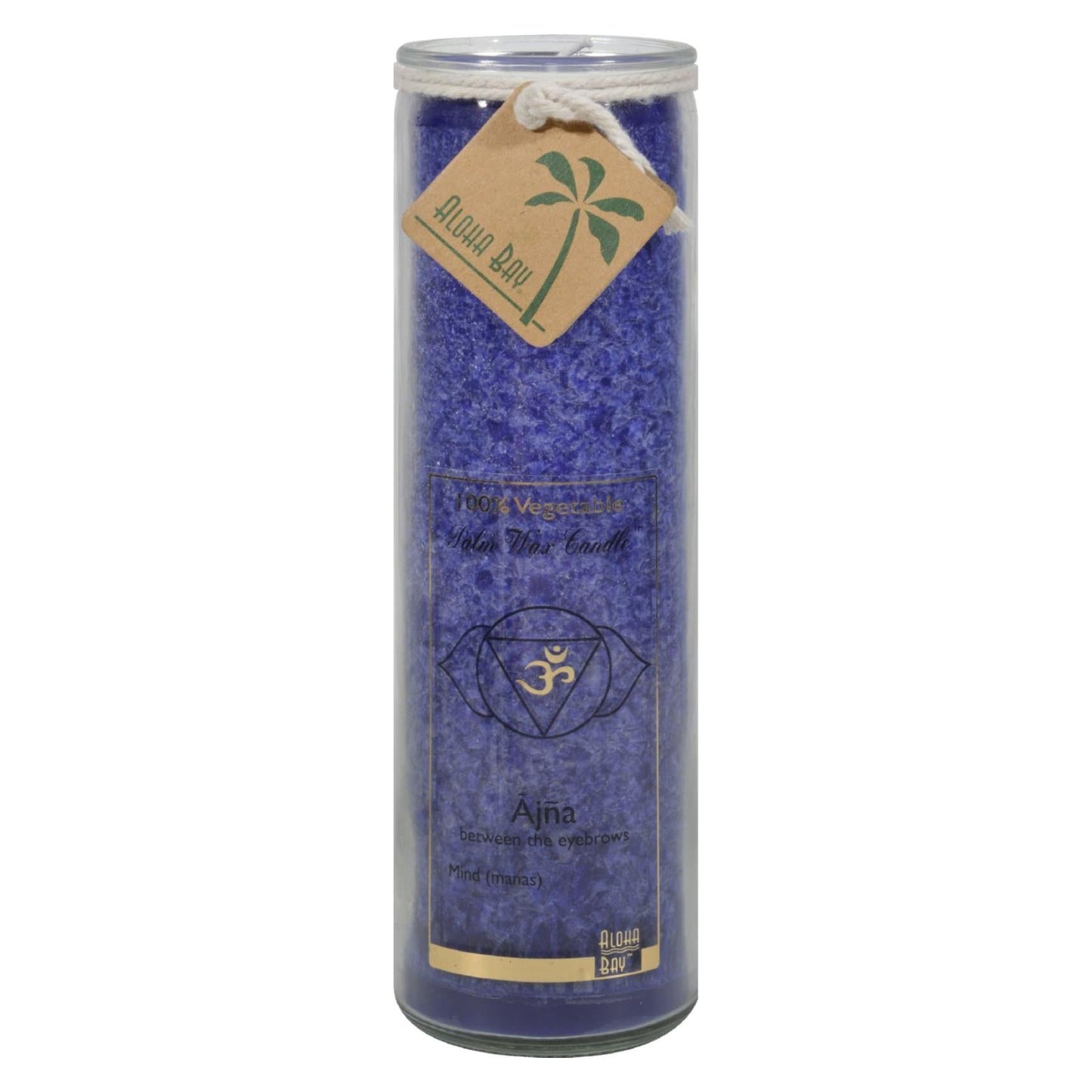 Aloha Bay Unscented Abundance Chakra Jar Indigo (1 Candle)