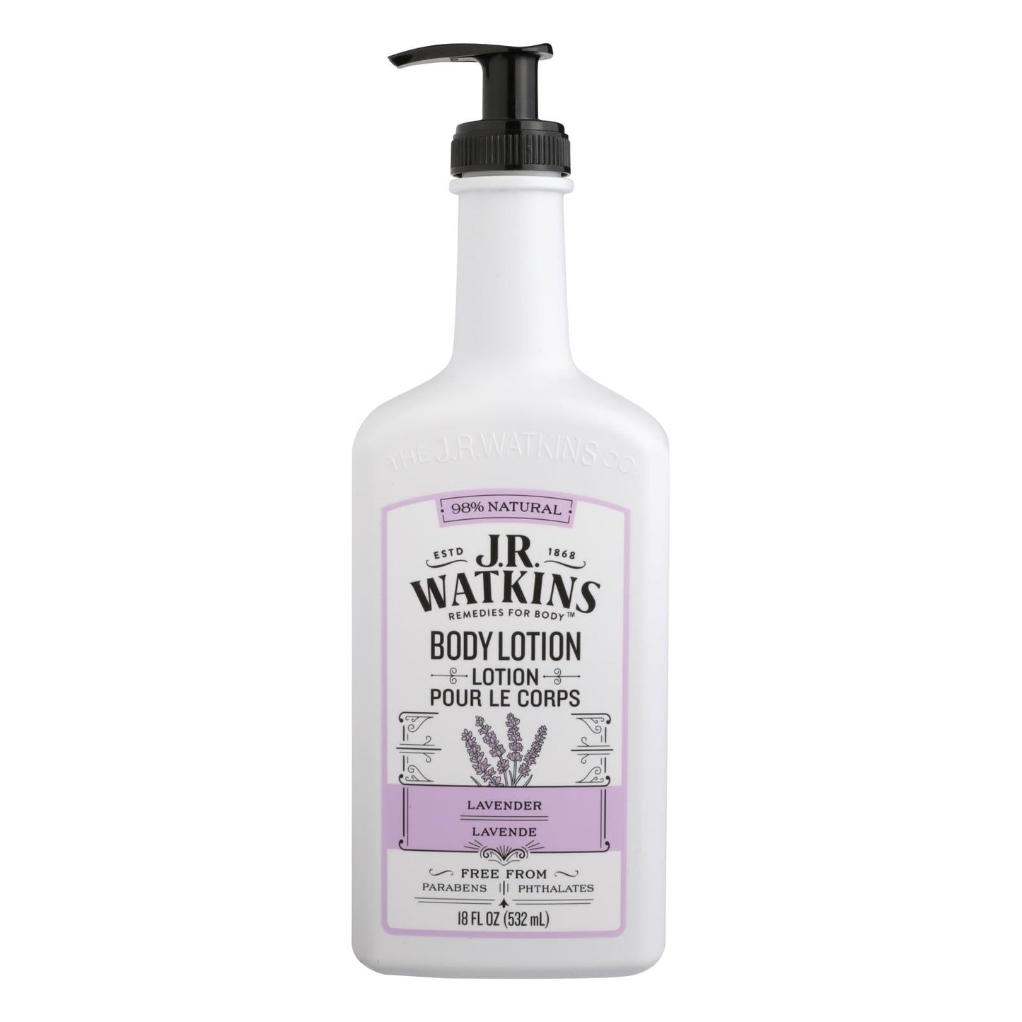 J.R. Watkins Lavender Hand & Body Lotion (18 Fl Oz)