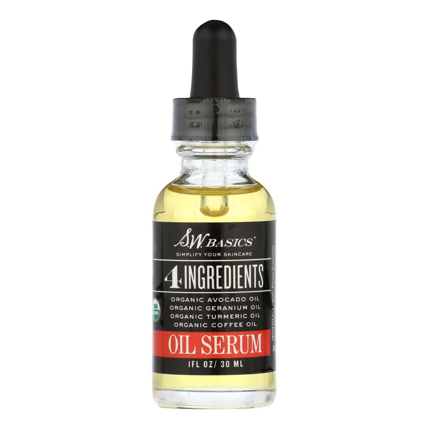 S.W Basics 4-Ingredient Oil Serum (1 Fl Oz)
